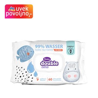 Violeta double care vlažni toaletni papir za decu - 99% voda, 60/1
