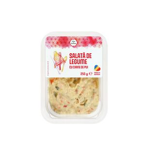 Vdr Salata Legume Cu Carne De Pui 250G