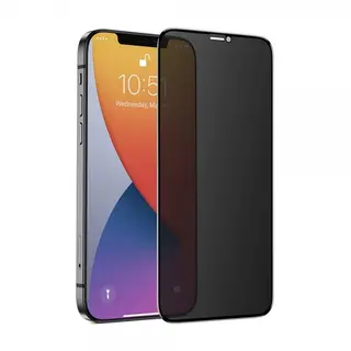Folie Protectie Ecran Sticla 2.5D Privacy Cellara Pentru iPhone 15 Plus/16 Plus - Negru,WS77932