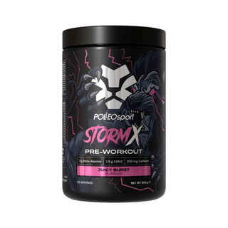 Polleo Sport StormX Pre-Workout, 400 g, Juicy Burst