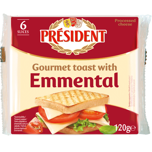 President Сирене сандвич ементал