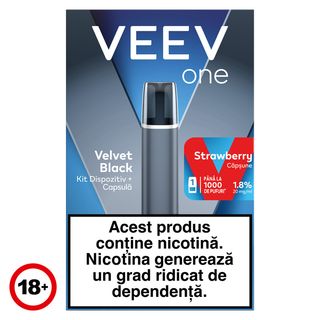 VEEV ONE VELVET BLACK STRAWBERRY