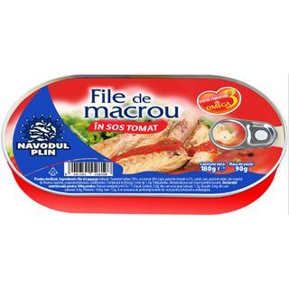 Navodul Plin File Macrou Sos Tomat 180G