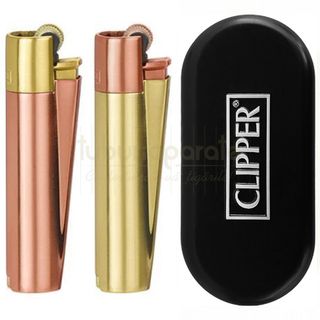 Bricheta Clipper Metal Gold Marble