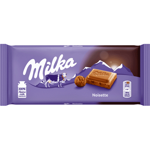 Milka Шоколад Noisette
