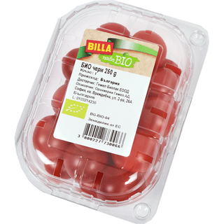 BIO ЧЕРИ ДОМАТИ BILLA BIO 250 ГР / 38902076