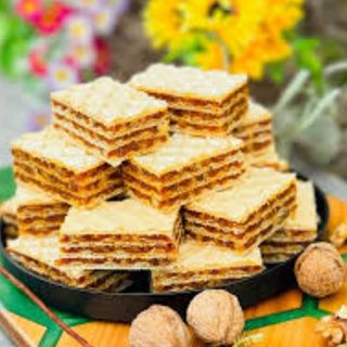 Napolitane cu nuca 250g