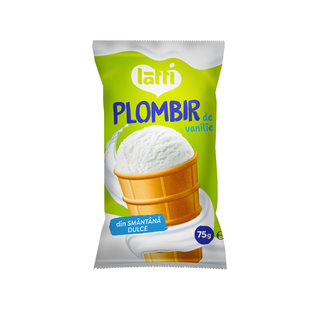 LATTI Înghețată PLOMBIR vanilie pahar 75g