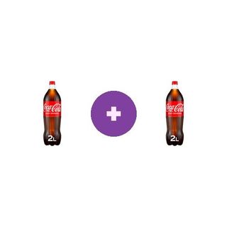 2 X Coca-Cola Bautura carbogazoasa Cola 2l