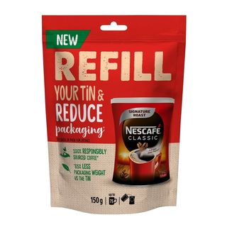 Nescafe inst classic refill 150g nescafe 8445290829818
