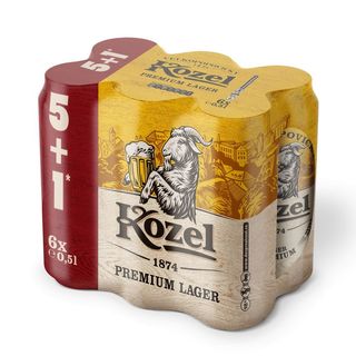 Kozel Bere Blonda Doza 0.5L 