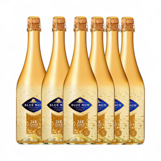 Vin Spumant Alb Blue Nun Gold 24 K Edition 11%, 6 x 0.75L