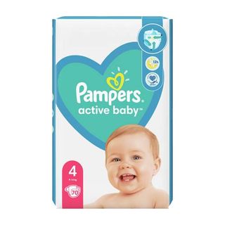 Pampers Scutece Ab Jp 4Maxi 9-14Kg 70Buc