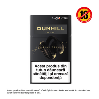 GLO BY DUNHILL OBSIDIAN TOBACCO