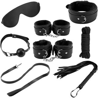 Set accesorii fetish Yes Master 8pcs BlackLUX27075