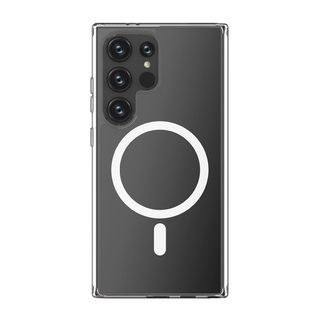 Capac Protectie Spate Cellara Colectia Crystal Magsafe Pentru Samsung Galaxy S24 Ultra 5G - Transparent,CL76300