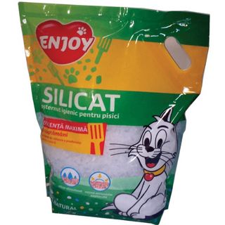 ENJOY Nisip silicat pentru pisici 7,6L (COD PP116731)