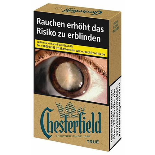 Romania product data sample: Chesterfield True Blue Tutun 35G