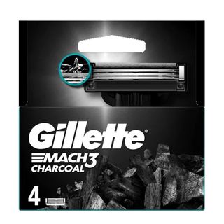 Gillette MACH3 CHARCOAL dopune za brijač, 4 kom