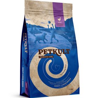 Hrana uscata pentru caini Petkult Probiotics Adult Talie Mare Rata 8kg