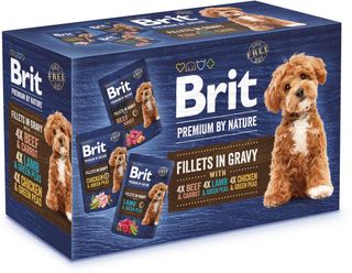 BRIT PREMIUM by Nature Plic, Multipack File în sos 12x85g 