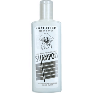 Sampon pentru caini Gottlieb Poodle Grey-Black 300 ml