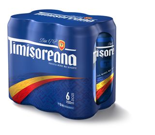 Timisoreana bere 5% alcool ep11,4 6x500 ml