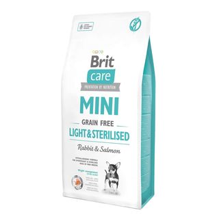 Hrana uscata pentru caini Brit Care Mini Grain Free Light & Sterilised 2kg