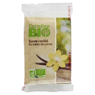 Zahar Vanilinat Bio 6X7G Carrefour