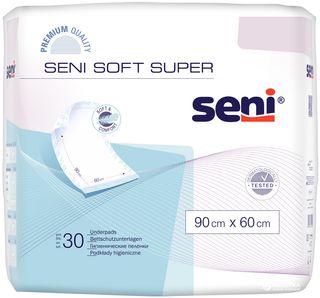 Seni Soft Cearceaf Incontinenta 90X60Cm X 30Buc