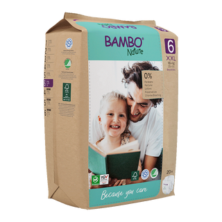 BAMBO NATURE nature pelene eko 6 16+ kg pak papir 20 KOM | 5713571001646