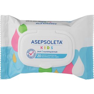 ROSAL ASEPSOLETA kids vlažne maramice | 3856007908422