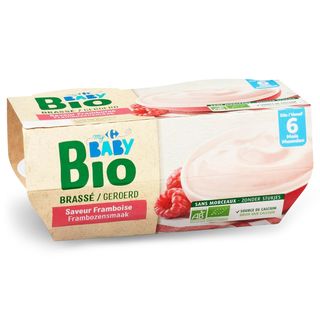 Deserturi Pentru Bebelusi De La 6 Luni Zmeura Carrefour Baby Bio, 100G