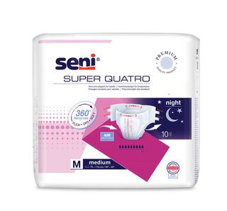 Scutece Adulti Seni Super Quatro Medium Pachet A'10