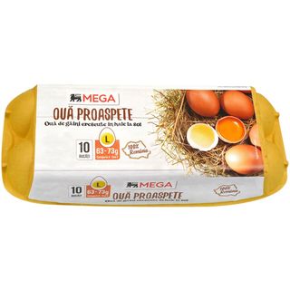 MEGA, Oua cod 2 marime L, 10 bucati (ID 17517)