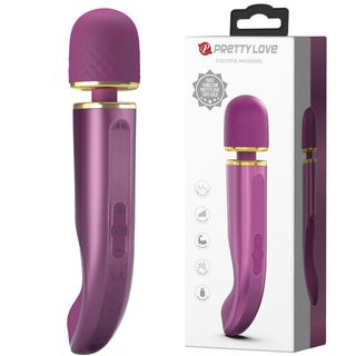 Wand Colorful Massager Purple USB 24 CM