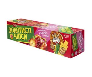 ЗОЛОТИСТЫЕ Chips de pui la grătar 100g