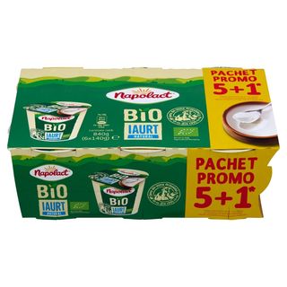 Pachet Iaurt Eco 6x140g Napolact Bio
