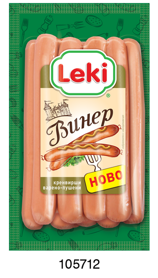 Кренвирши Леки Винер 400 Гр Вакуум Белла-105712