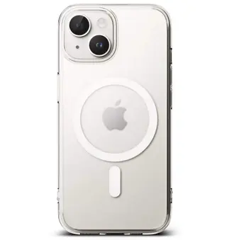 CAPAC PROTECTIE SPATE CELLARA COLECTIA CRYSTAL MAGSAFE PENTRU IPHONE 15 PLUS - TRANSPARENT,CL73897