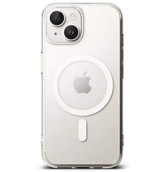 CAPAC PROTECTIE SPATE CELLARA COLECTIA CRYSTAL MAGSAFE PENTRU IPHONE 15 PLUS - TRANSPARENT,CL73897