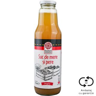 Gusturi romanesti, Suc de mere si pere 750ml (ID 58129)