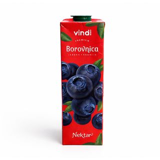 Vindi sok borovnica 1L