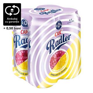 Ciuc Radler Na Zmeura&Lam.0%4 X0,5L Dzsg