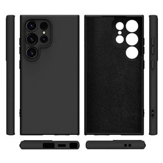 CAPAC PROTECTIE SPATE CELLARA TPU SOFT PENTRU SAMSUNG GALAXY S24 ULTRA 5G - NEGRU,CL76331