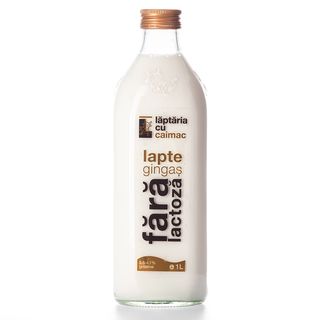 Lapte gingas fara lactoza Laptaria cu Caimac, 3.8 - 4.1% grasime, 1 l