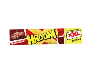 HROOM Chips cu aromă de carne la grătar 100g