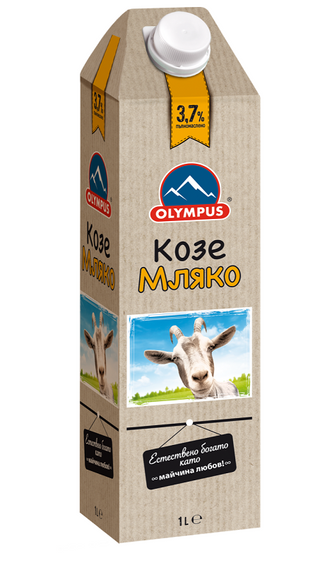Олимпус Прясно Мляко Козе 3.7% 1л