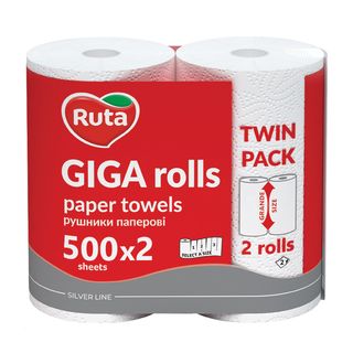 RUTA Prosoape de bucatarie Giga rolls 2str 2role 