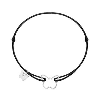 Classic narukvica ,,Hole Butterfly'', rodinirano - Black